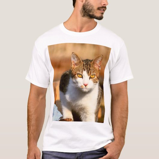 T-shirt Chasseur de chat (Devant)