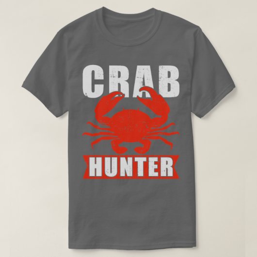 T-shirt Chasseur de crabe Grand Fruits de mer Bouillir éca (Design devant)