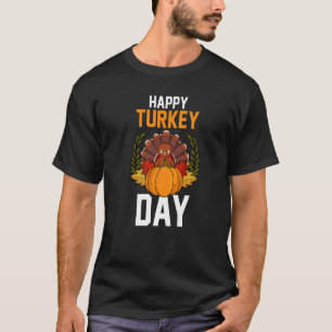 T-shirt Chasseur de Dinde de la Fête de Thanksgiving Bonne