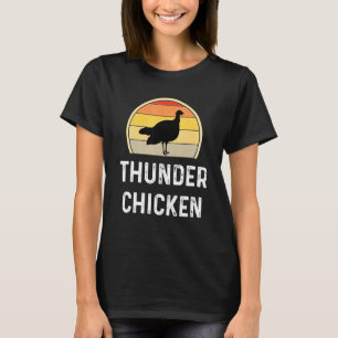 T-shirt Chasseur de dinde de poulet de tonnerre