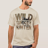 T-shirt Chasseur de Dindon Sauvage (Devant)