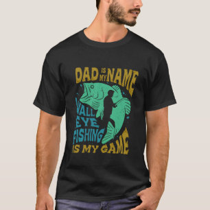 T-shirt Chasseur de doré pêcheur pêcheur Papa