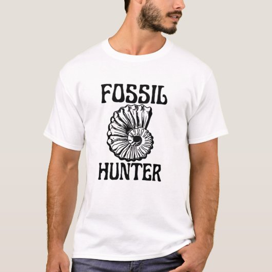 T-shirt Chasseur de fossiles (Devant)