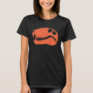 T-shirt Chasseur de fossiles du crâne Dimetrodon