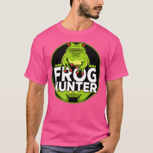 T-shirt Chasseur De Grenouille Ou Capteur Amphibien Pour L