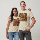 T-shirt Chasseur de la nature Automne Camouflage peinture  (Unisexe)
