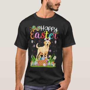 T-shirt Chasseur de œufs de Pâques au chien Retriever du L