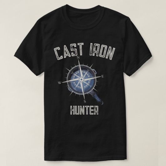 T-shirt Chasseur de pots de fer (Design devant)