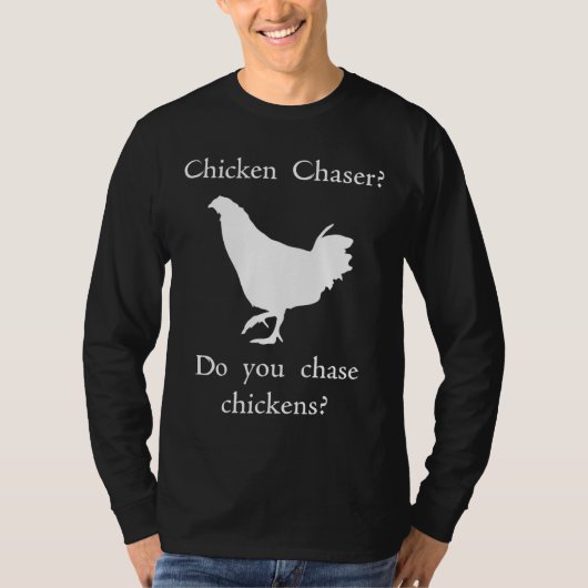 T-shirt Chasseur de poulet (Devant)