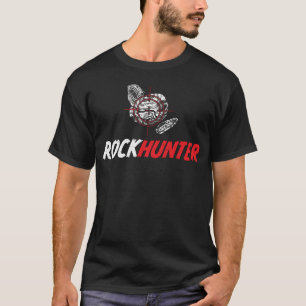 T-shirt Chasseur de roches - Géologie et collection de ro