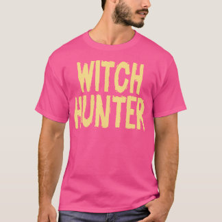 T-shirt Chasseur de sorcières Halloween Facile Lazy