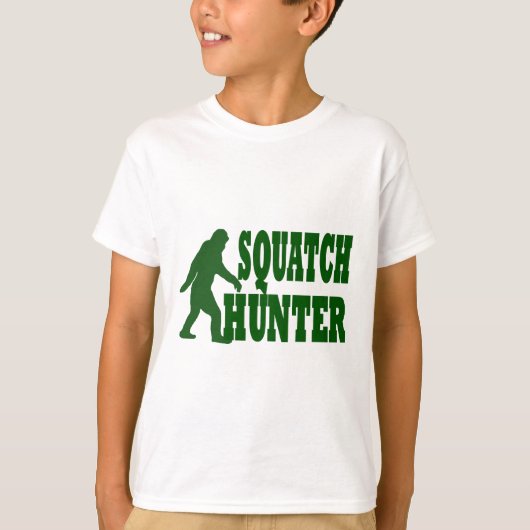 T-shirt Chasseur de squatch (Devant)