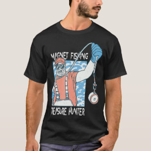 T-shirt Chasseur de trésor de pêche au filet