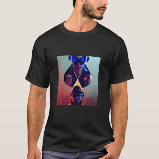 T-shirt Chasseur de trésors au coeur (Devant)