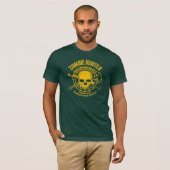 T-shirt Chasseur de zombi (Devant entier)