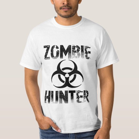 T-shirt Chasseur de zombi (Devant)