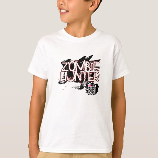 T-shirt Chasseur de zombi - modes augmentées de réalité (Devant)