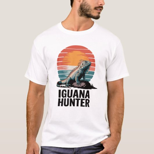 T-shirt Chasseur d'Iguana (Devant)