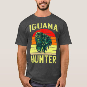 T-shirt Chasseur d'iguana pour garçons Iguanas Iguana Liza