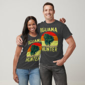 T-shirt Chasseur d'iguana pour garçons Iguanas Iguana Liza (Unisexe)