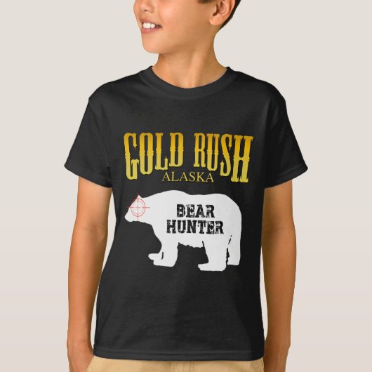 T-shirt Chasseur d'ours de fièvre de l'or (Devant)