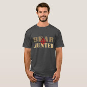 T-SHIRT CHASSEUR D'OURS FIER DE L'OURS (Devant entier)