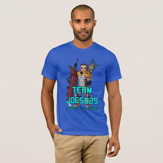 T-shirt chasseur du monstre joe5029 (Devant entier)