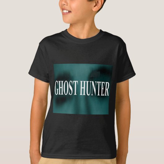 T-shirt Chasseur éffrayant de fantôme (Devant)
