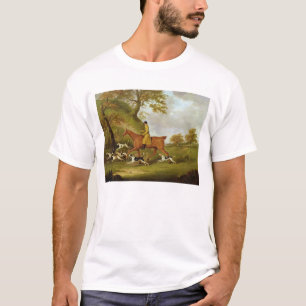 T-shirt Chasseur et chiens, 1809 (huile sur la toile)