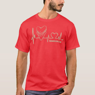 T-shirt Chasseur fossile de requin de Megalodon