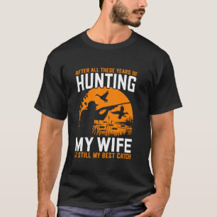 T-shirt Chasseur Humour Conception amusante Femme Chasse