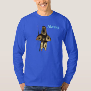 T-shirt Chasseur inuit fractal - Alaska