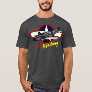 T-shirt Chasseur nord-américain P51 Mustang