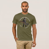 T-SHIRT CHASSEUR PROFESSIONNEL DE ZOMBI (Devant entier)