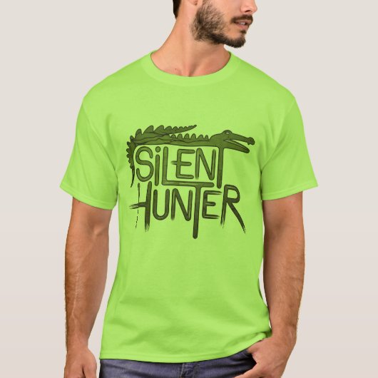 T-shirt Chasseur silencieux (Devant)
