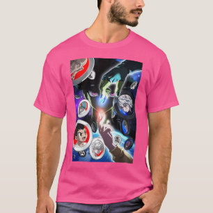 T-shirt Chasseur X Chasseur Caractère Arc-en-ciel