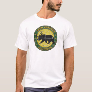 T-shirt Chasseurs de bière de l'Amérique (ours d'amuseme
