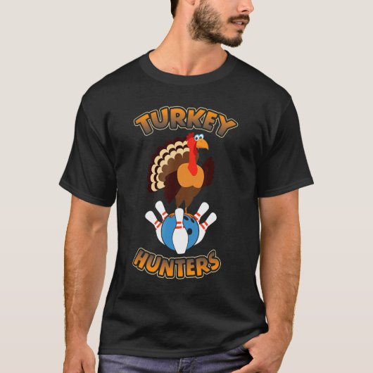 T-shirt Chasseurs de Turquie Bowling Lover (Devant)