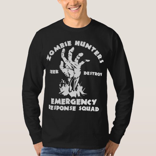 T-shirt Chasseurs de zombi (Devant)