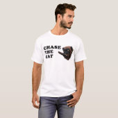 T-shirt chassez le chat (Devant entier)