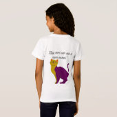 T-Shirt chat (Dos entier)