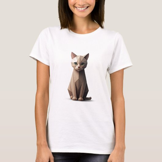 T-shirt chat (Devant)
