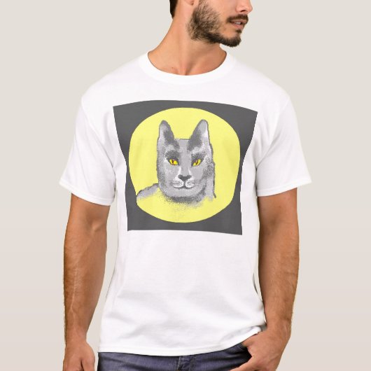 T-shirt chat (Devant)
