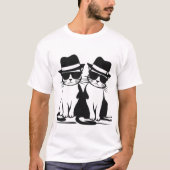 T-shirt chat (Devant)