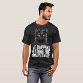 T-shirt Chat à queue courte Bobtail Chat bobtail 1 (Devant entier)