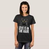 T-shirt chat à queue courte  Bobtail  papa Bobtail  3 (Devant entier)