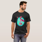 T-shirt Chat à rayons X (Devant entier)