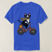 T-shirt Chat à vélo (Design devant)