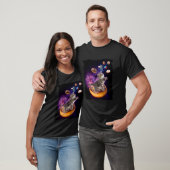 T-shirt Chat abyssin Donuts de l'espace Kitty dans l'espa (Unisexe)