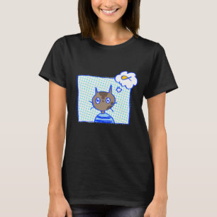 T-shirt Chat affamé